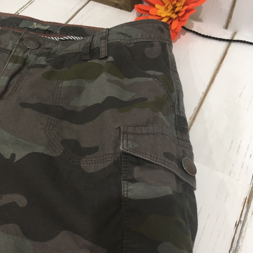 Camo Cargo Shorts by Natural Reflections - Picture 14 of 16